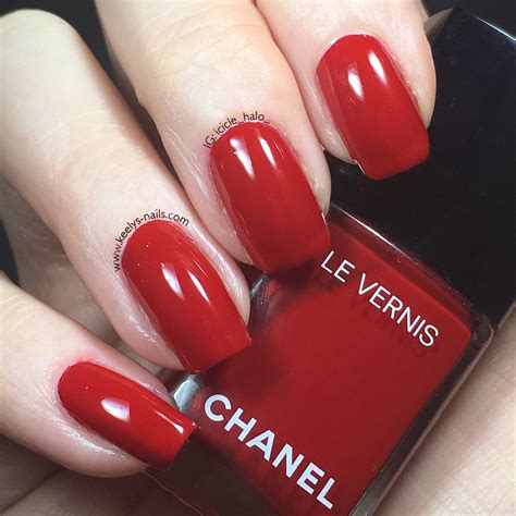 chanel red nail polish in emblematique|Chanel nail polish price.